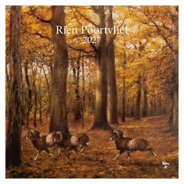 Plenty Gifts Rien Poortvliet Kalender 2027 Natuur