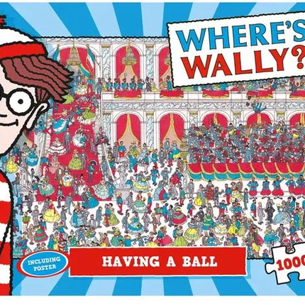 Plenty Gifts Where's Wally Having A Ball Puzzel 1000 Stukjes