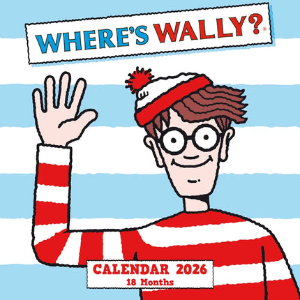 Plenty Gifts Where's Wally Kalender 2026