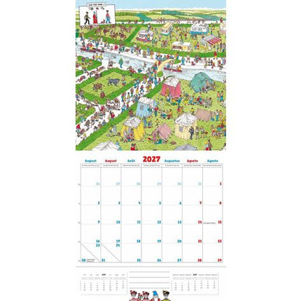 Plenty Gifts Where's Wally Kalender 2027