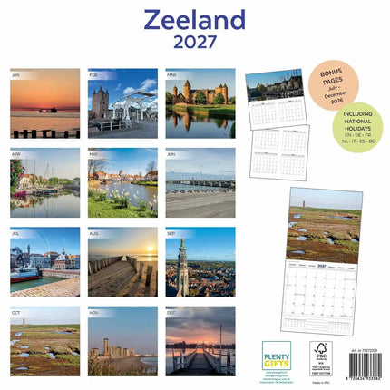 Plenty Gifts Zeeland Kalender 2027