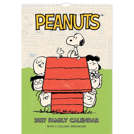 Portico Peanuts Family Kalender 2027 A3