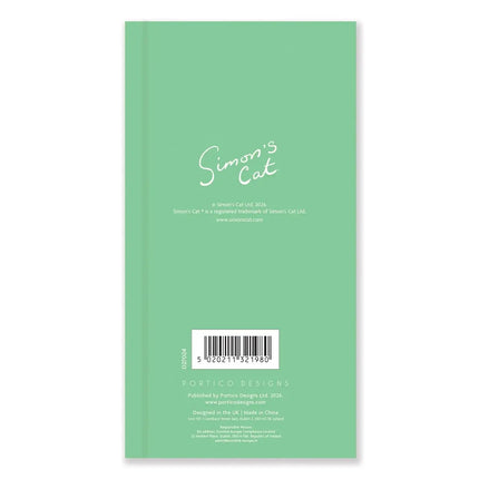 Portico Simon's Cat Agenda 2027 Slim