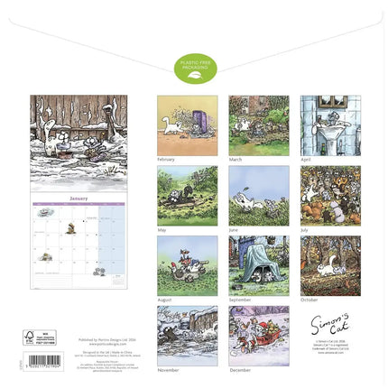 Portico Simon's Cat Kalender 2027