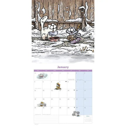 Portico Simon's Cat Kalender 2027