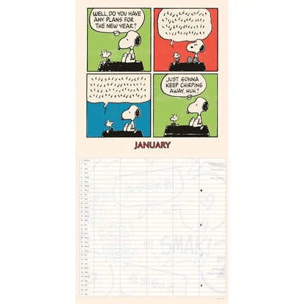 Portico Snoopy Family Kalender 2027
