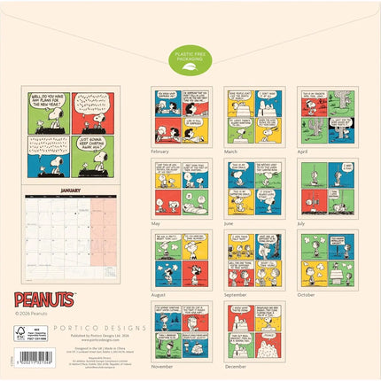 Portico Snoopy Kalender 2027