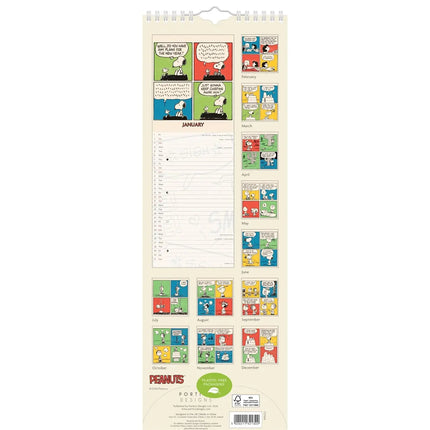 Portico Snoopy Slim Kalender 2027