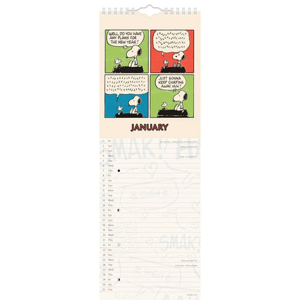 Portico Snoopy Slim Kalender 2027