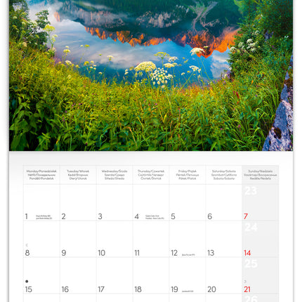 Presco Alpen Kalender 2026