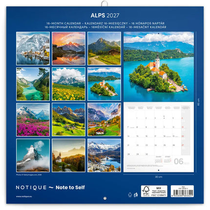 Presco Alpen Kalender 2027