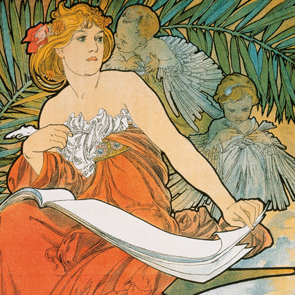 Presco Alphonse Mucha Kalender 2026