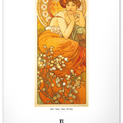 Presco Alphonse Mucha Kalender 2026