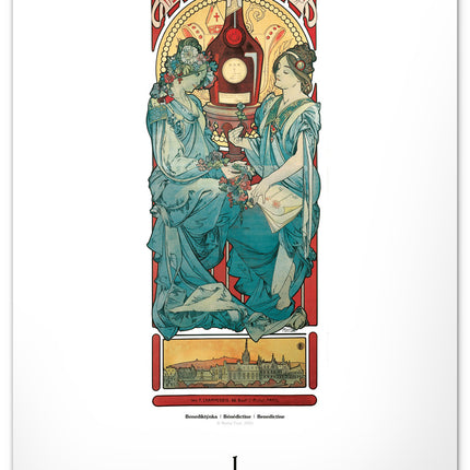 Presco Alphonse Mucha Kalender 2026