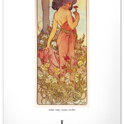 Presco Alphonse Mucha Kalender 2026