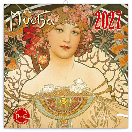 Presco Alphonse Mucha Kalender 2027