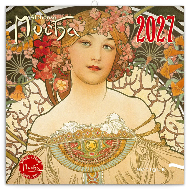 Presco Alphonse Mucha Kalender 2027
