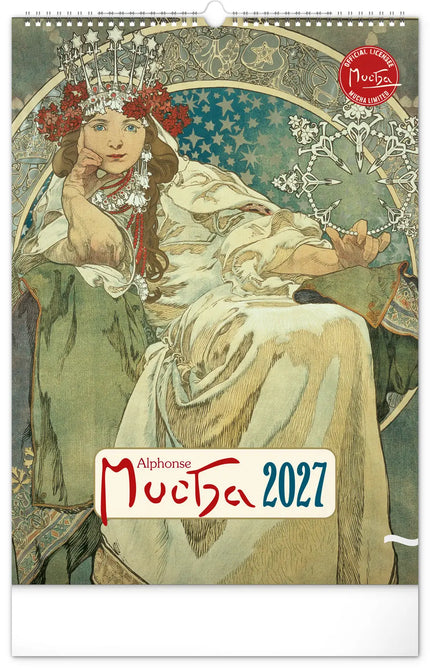 Presco Alphonse Mucha Kalender 2027