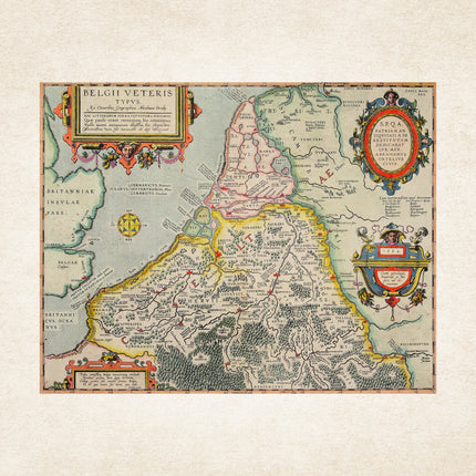 Presco Antique Maps Kalender 2026