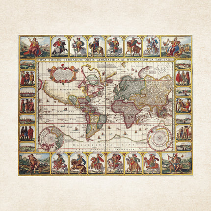 Presco Antique Maps Kalender 2026