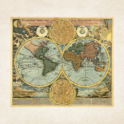 Presco Antique Maps Kalender 2026