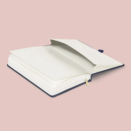 Presco Balacron Dark Blue Notitieboek A5 Stippen