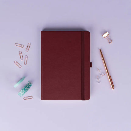 Presco Balacron Red Notitieboek A5 Stippen