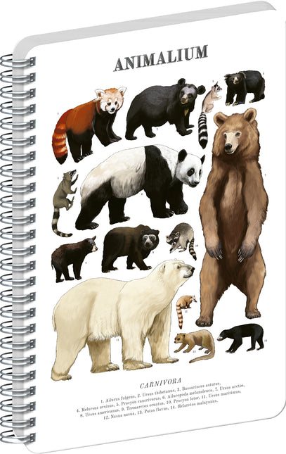 Presco Bears Spiraal Notitieboek A4 Blanco