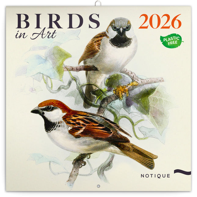 Presco Birds in Art Kalender 2026