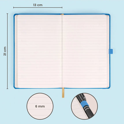 Presco Blauw Notitieboek A5