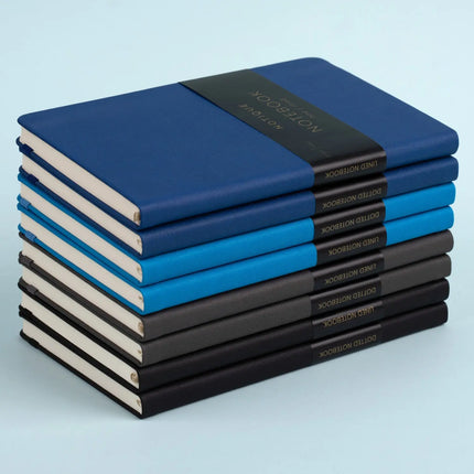 Presco Blauw Notitieboek A5 Stippen