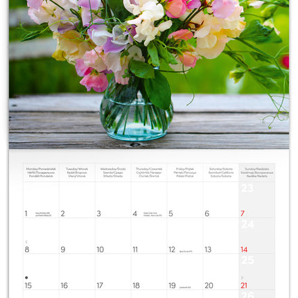 Presco Bloemen Kalender 2026