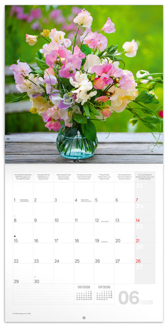 Presco Bloemen Kalender 2026