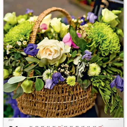 Presco Bloemen Kalender Groot 2027