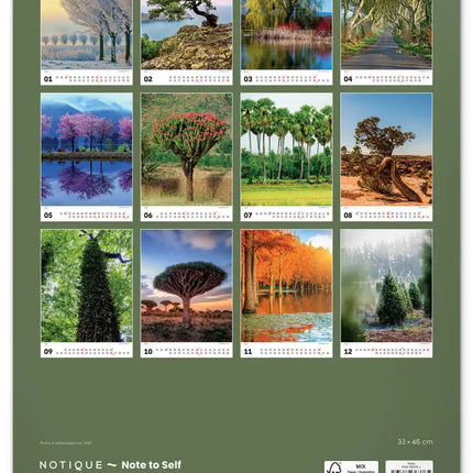 Presco Bomen Kalender 2027 Groot