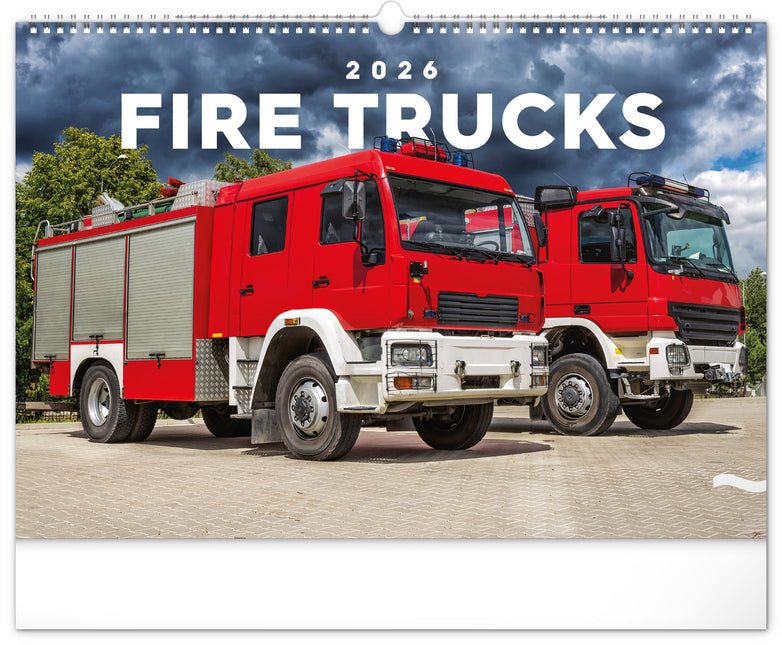 Presco Brandweerwagens Kalender 2026