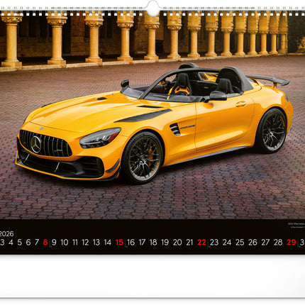 Presco Cars Kalender Groot 2026