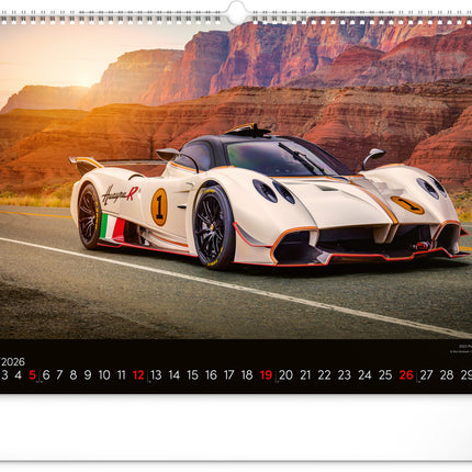 Presco Cars Kalender Groot 2026