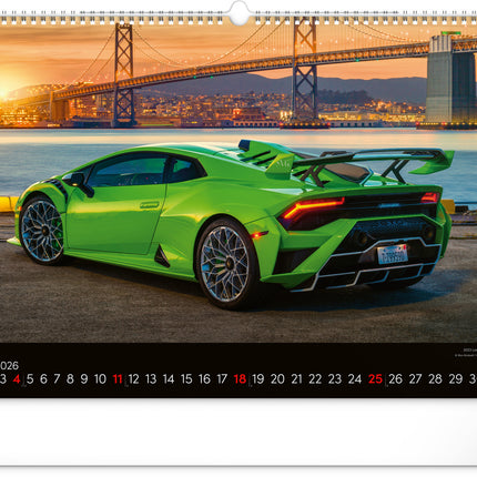 Presco Cars Kalender Groot 2026