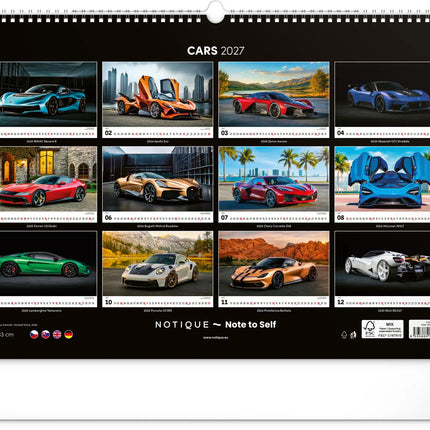 Presco Cars Kalender Groot 2027