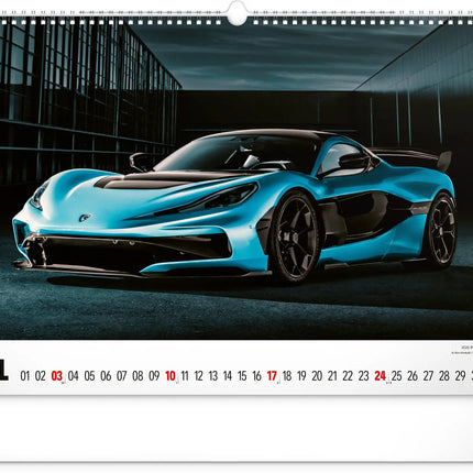 Presco Cars Kalender Groot 2027