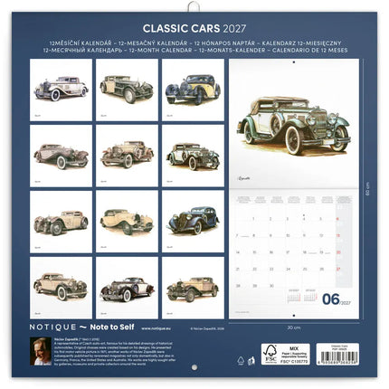 Presco Classic Cars Kalender 2027
