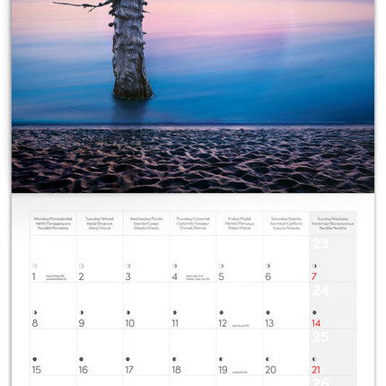 Presco De Maan Kalender 2026