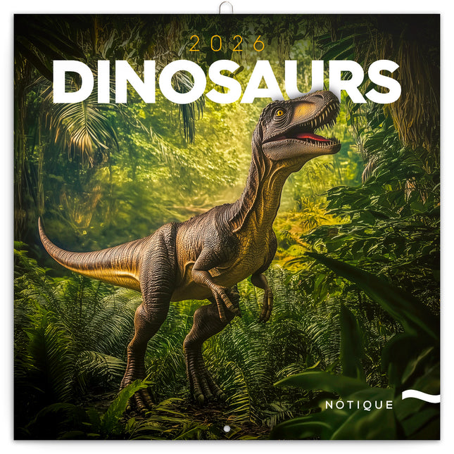 Presco Dinosaurus Kalender 2026