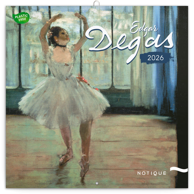 Presco Edgar Degas Kalender 2026