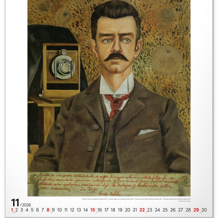 Presco Frida Kahlo Kalender 2026 Groot