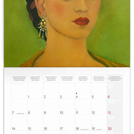 Presco Frida Kahlo Kalender 2027