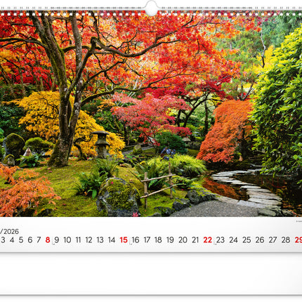 Presco Gardens Kalender Groot 2026