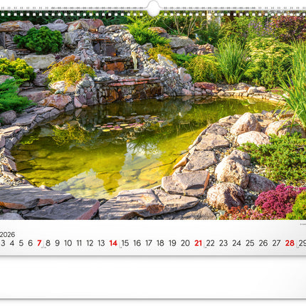 Presco Gardens Kalender Groot 2026