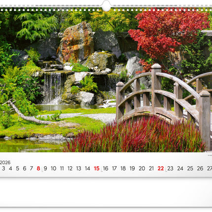 Presco Gardens Kalender Groot 2026